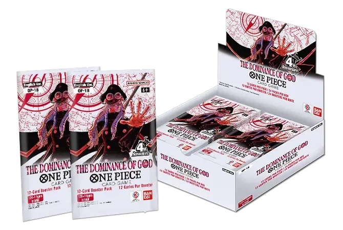 Jeu de cartes One Piece — Booster La Domination de Dieu OP-18 (FR)