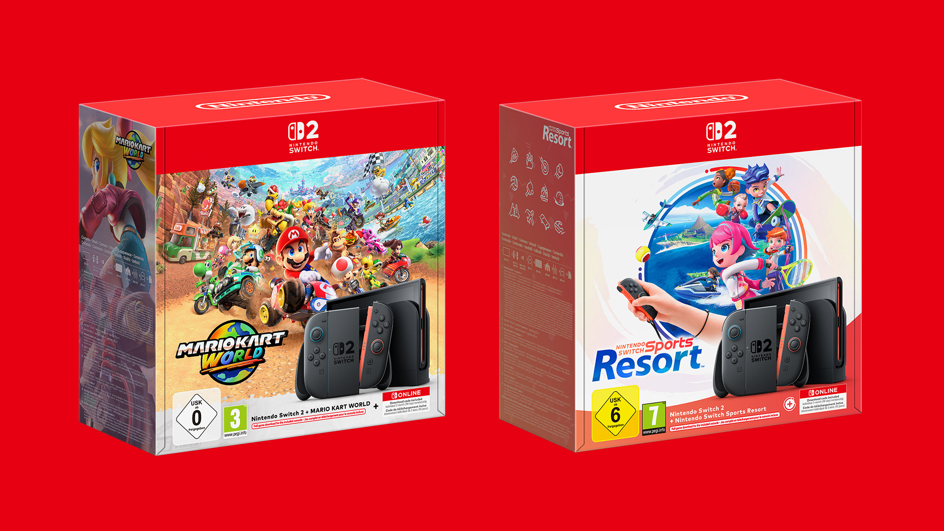 Nintendo Switch 2 + Mario Kart World — pack fêtes