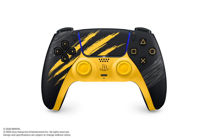 Sony DualSense Wireless Controller - Marvel's Wolverine Battle Yellow