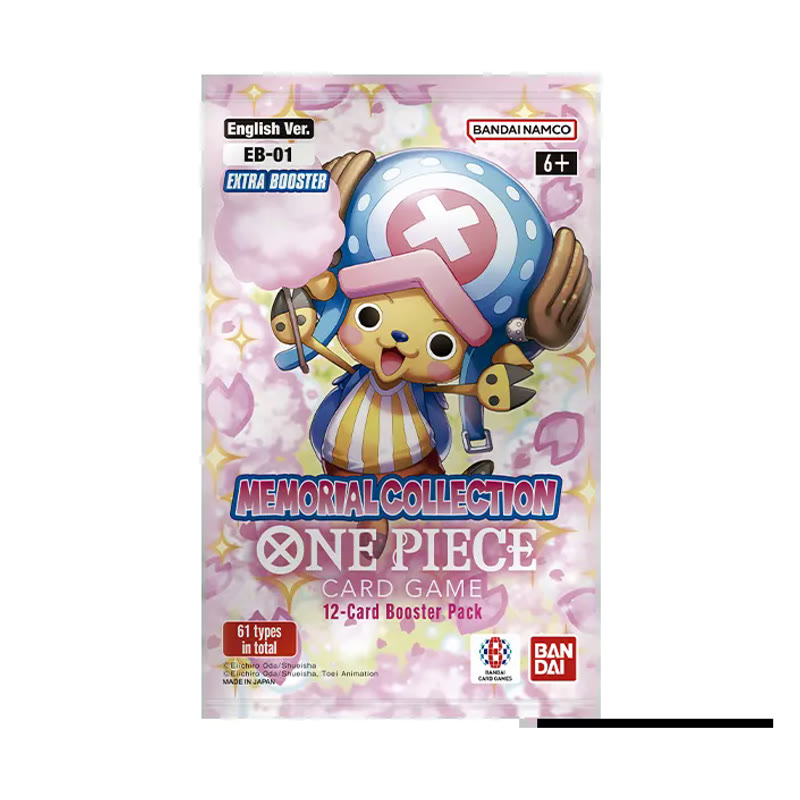 One Piece Card Game Booster Box — EB-01 Memorial Collection (24 Packs)