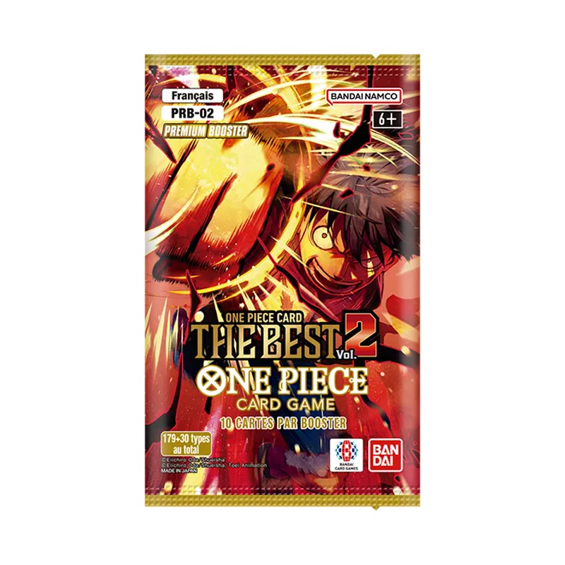 Jeu de cartes One Piece Booster Box — PRB-02 The Best vol.2 (20 Packs)