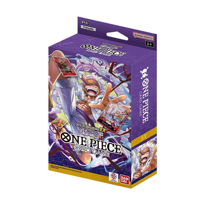 Jeu de cartes One Piece EX Deck — ST-21 Gear 5th (EX)