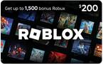 Roblox $200 Digital Gift Card (Includes Bonus Virtual Item)