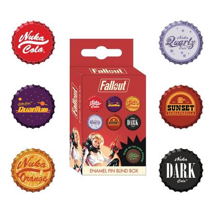 Fallout Bottle Cap Enamel Pin Blind Box Exclusivité Games Zone (Styles May Vary)